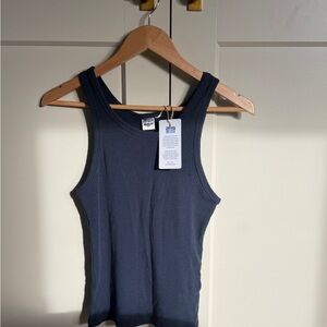 Jungmaven Navy Alta Tank Top